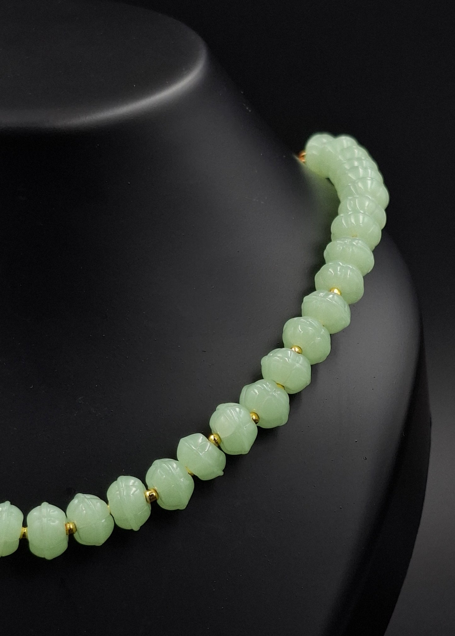 Light Green Beads Necklace – Fresh, Elegant, Effortlessly You