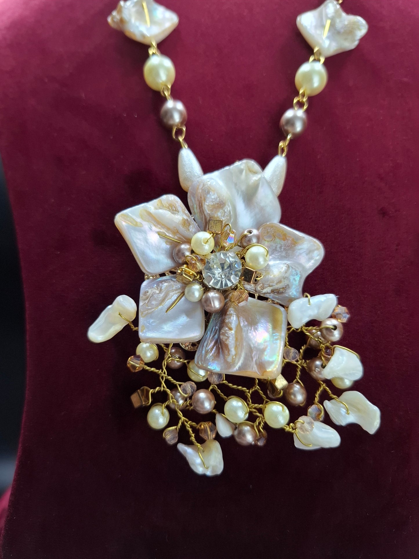 Mother of Pearl Blossom Set