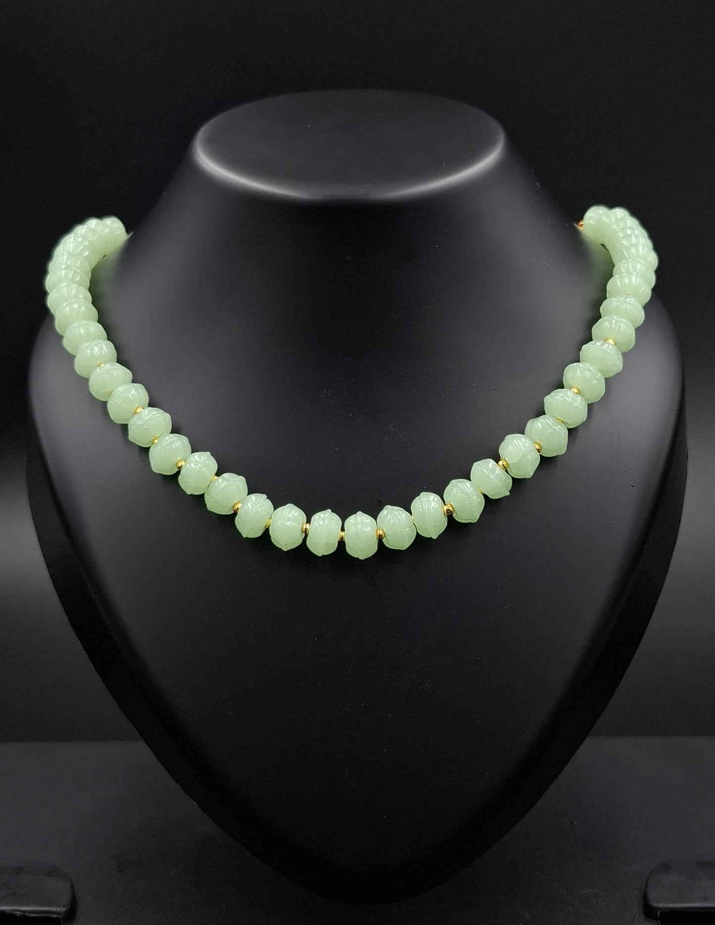 Light Green Beads Necklace – Fresh, Elegant, Effortlessly You