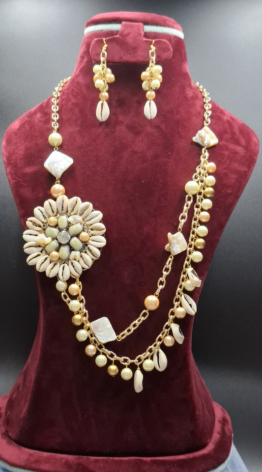 Coastal Shell Layered Necklace