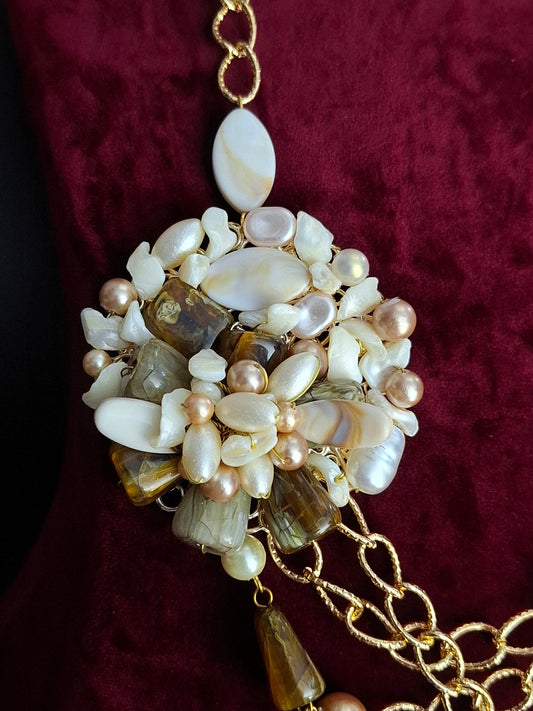 Desert Bloom Statement Necklace