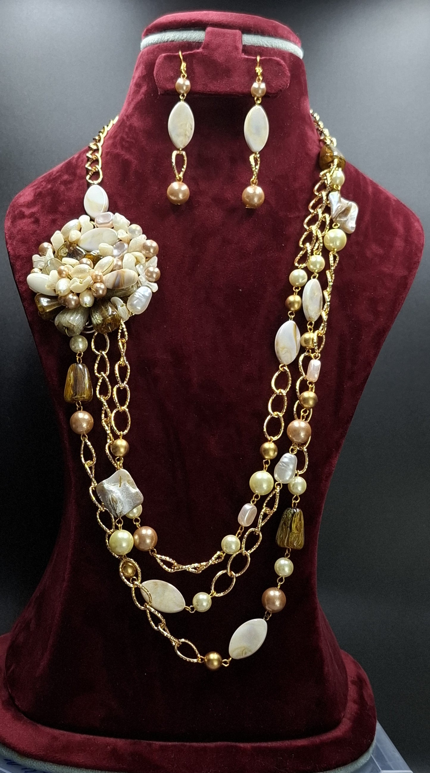 Desert Bloom Statement Necklace