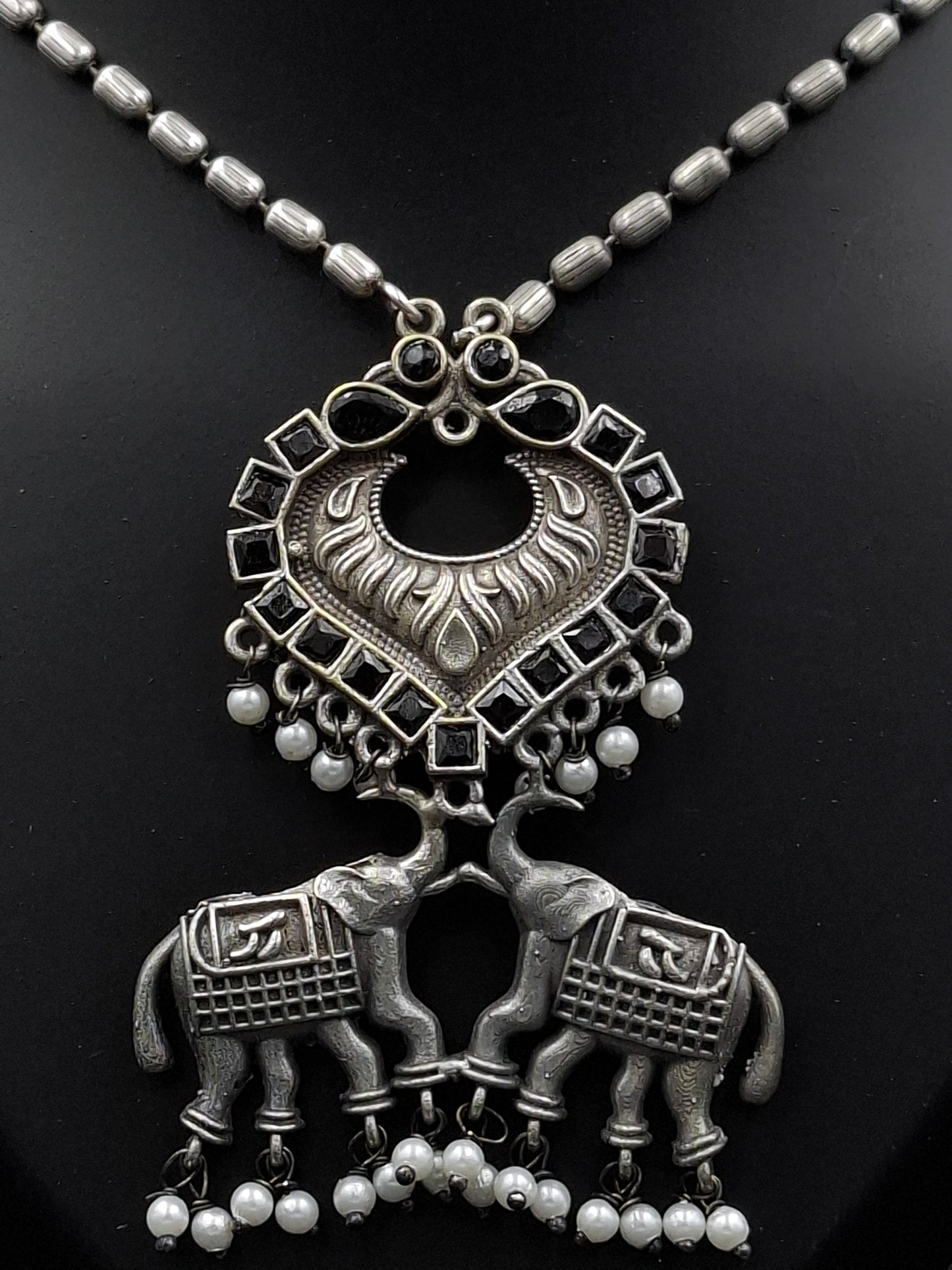 Twin Elephant Royal Heritage Necklace